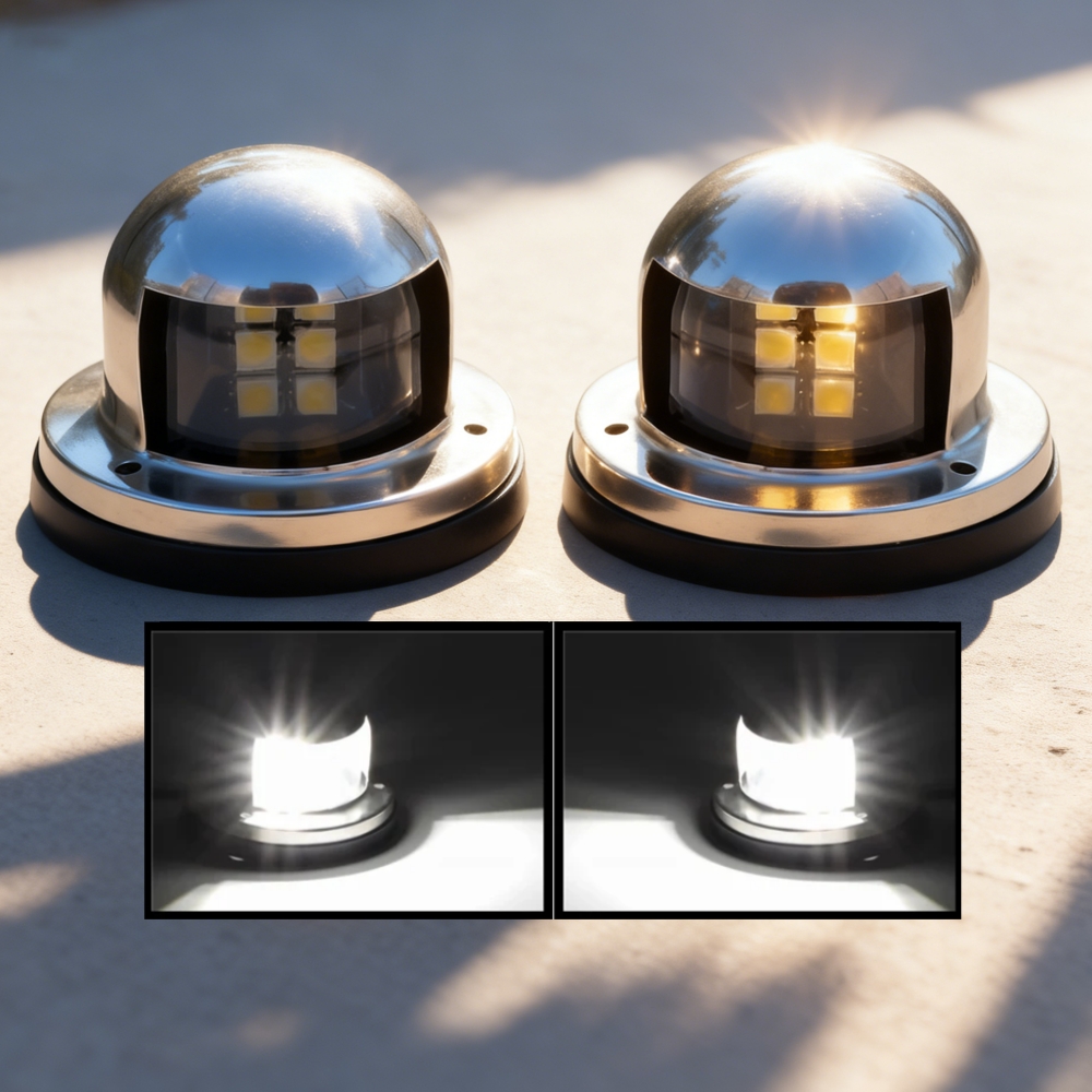 Running Gear Boat - 1 Set 12 V LED Bootslichter