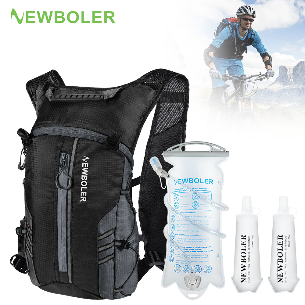 Running Gear Vest - Laufrucksackweste mit Trinkbeutel für Wasserflaschen, leichtes