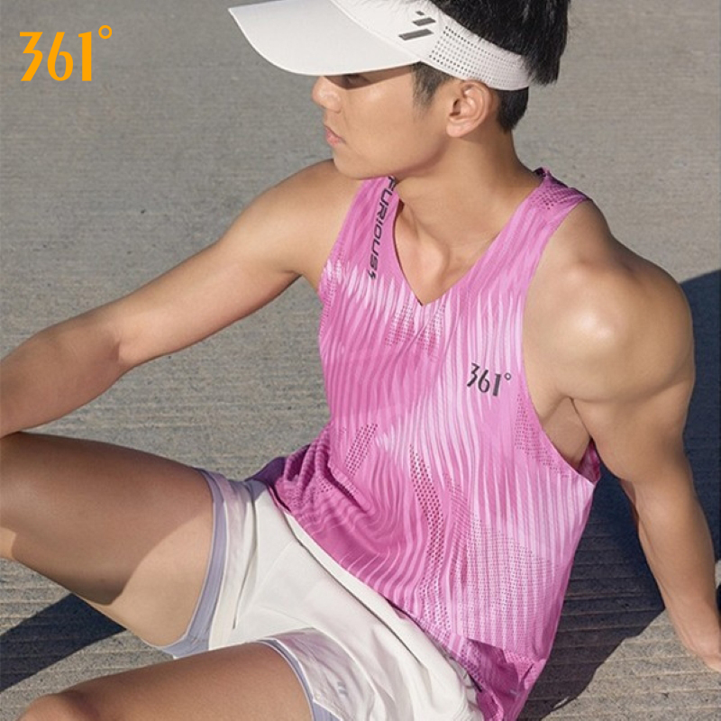 Running Gear Vest - 361 Degrees Furious Herren-Sportweste, leicht, schmal