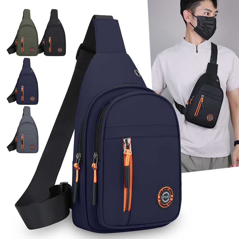 Running Gear Backpack - Brusttasche für Herren, wasserdichte Sport-Umhängetasche, Crossbody-Tasche