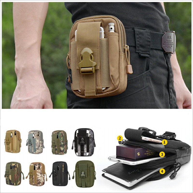 Running Gear Backpack - Kleine Molle Tasche Hüfttasche Tasche Telefon