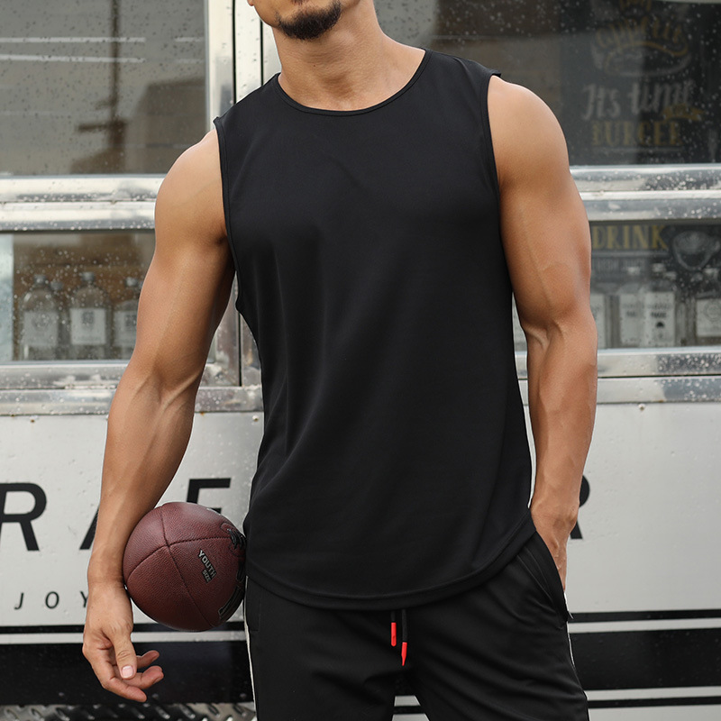 Running Gear Vest - Herren Gym Tank Top Fitness Ärmelloses