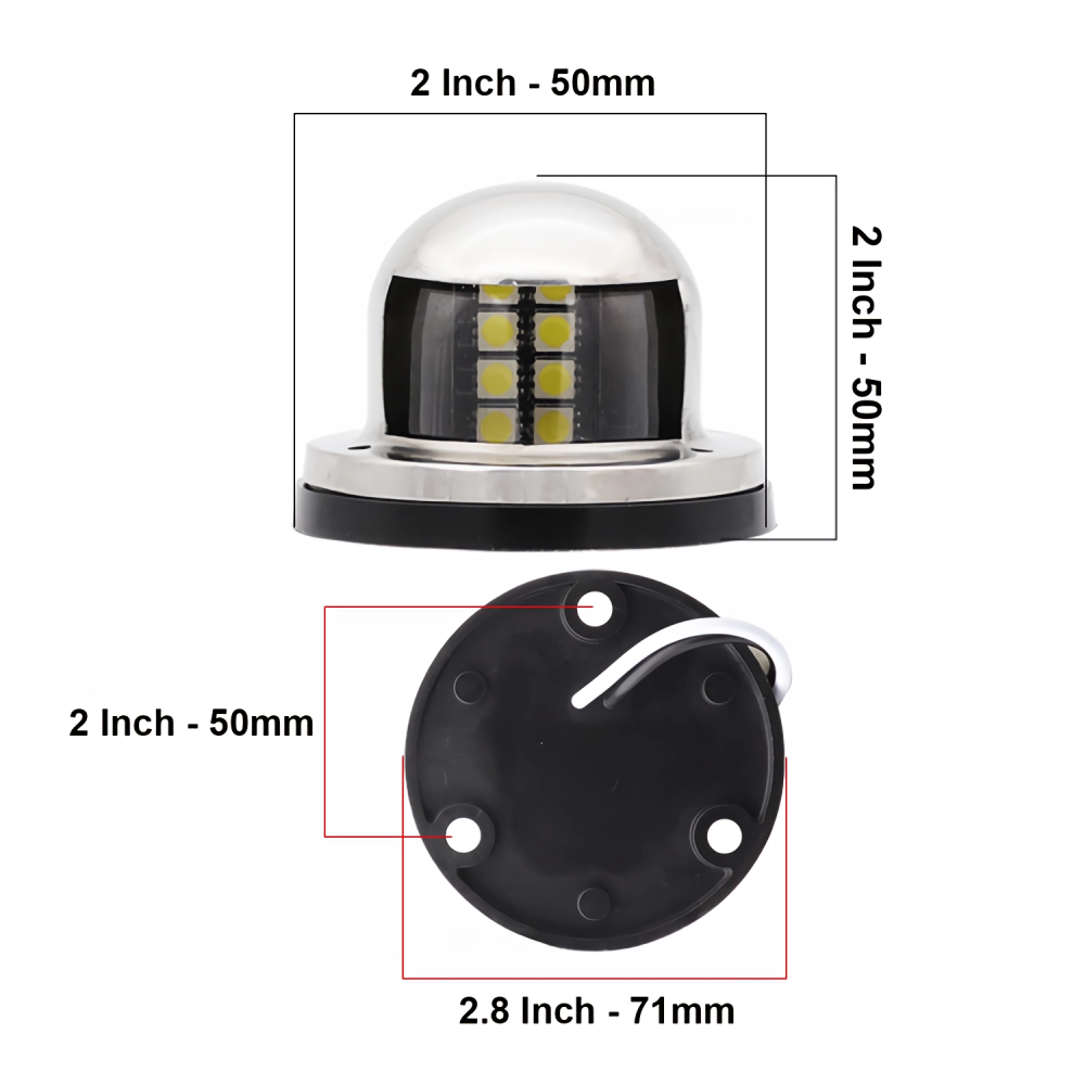 1 Set 12 V LED Bootslichter Ma – Running Gear Boat Bewertung und Preis