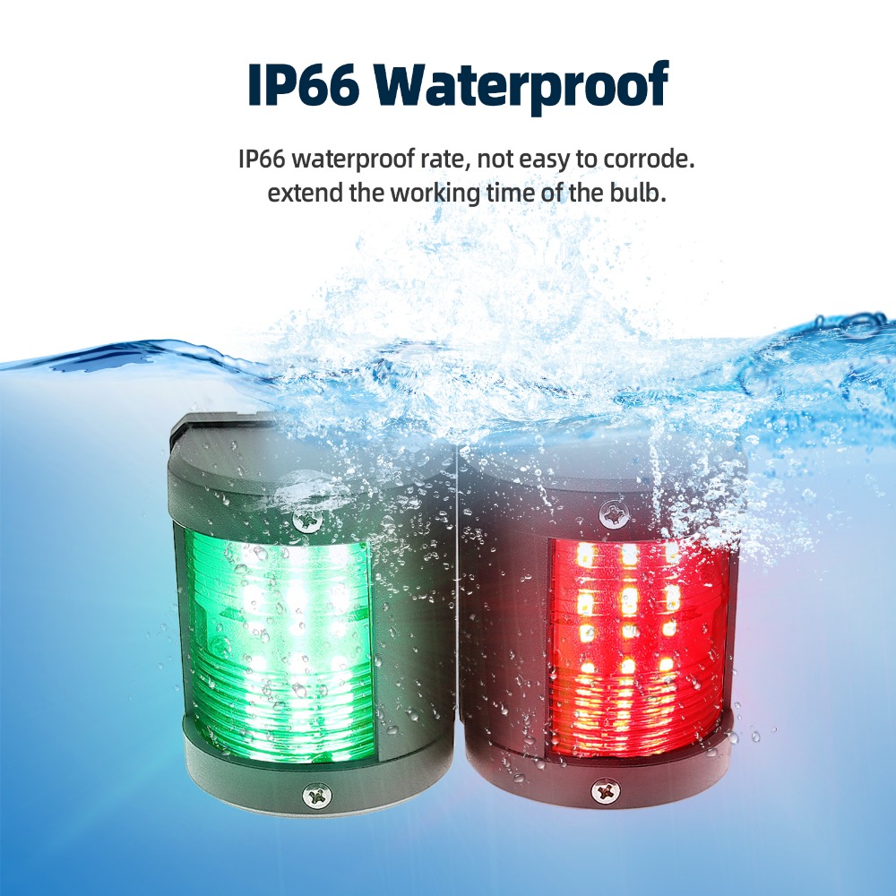 12V/24V LED Navigation Signal  – Running Gear Boat Bewertung und Preis
