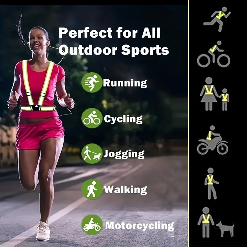 Reflektierende Weste, Laufausr – Running Visibility Gear Bewertung und Preis