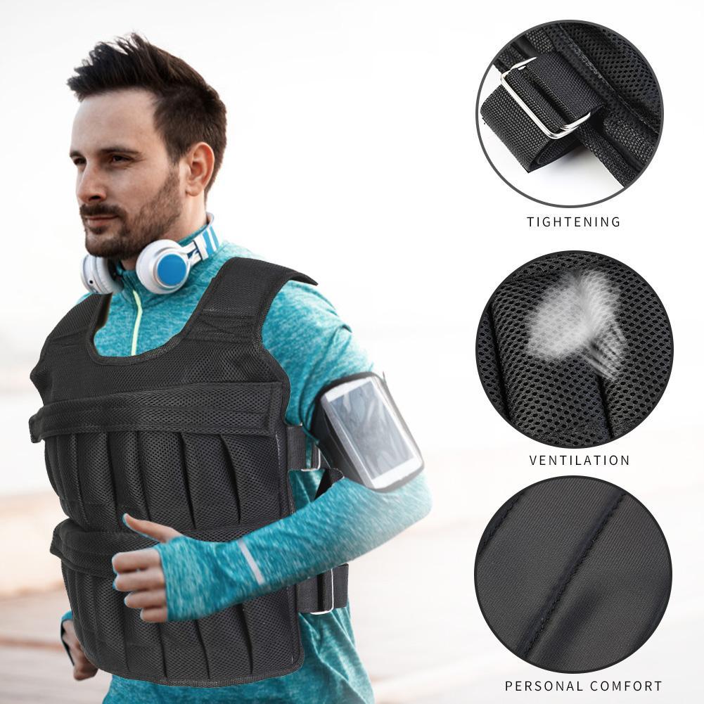3/15/35kg Trainings-Gewichtswe – Running Gear Vest Bewertung und Preis