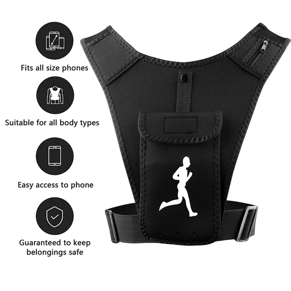 Xqqmxx 1pcs Lauf weste Telefon – Running Gear Phone Holder Bewertung und Preis