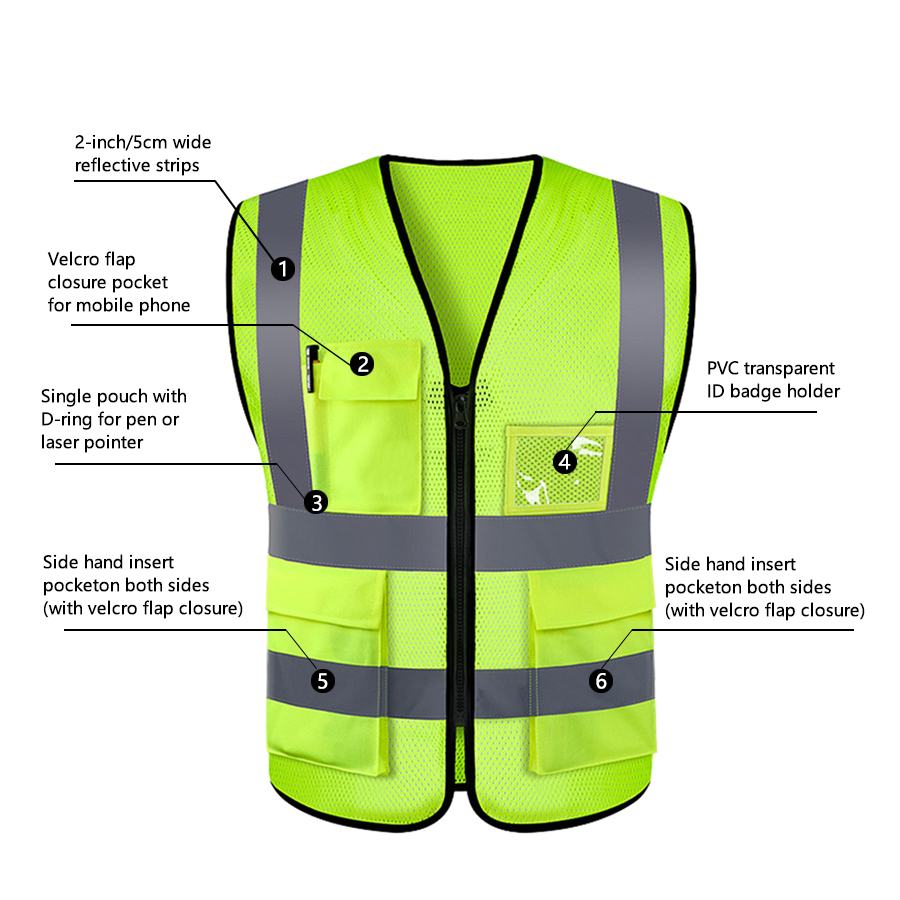 Verstellbare Sicherheitsweste, – Running Visibility Gear Bewertung und Preis