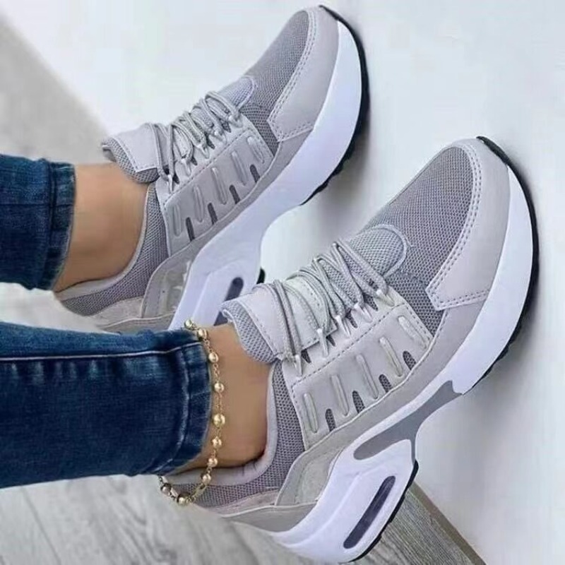 Damenmode-Sneaker mit Plateau, – Running Gear Shoes Bewertung und Preis